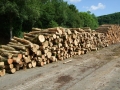 Firewood waiting for a customer._s